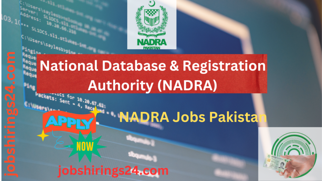 NADRA Jobs Pakistan